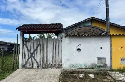 Oportunidade. casa para venda em mongagua-sp no jardim leonor, 2dormitorios, 2 vagas, area construida 60 m2 em um terreno de 126m2(*somente a vista*)