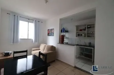 Apartamento mobiliado para locação na City Ribeirão, Cond. Rebouças, ao lado da AABB, 2 dormitorios, 47 m2, lazer completo no condominio