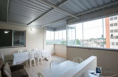 Cobertura mobiliada para locação na City Ribeirão em ótima localização, Cond. Robespierre, 2 dormitorios sendo 1 suite e 98 m2 de area útil