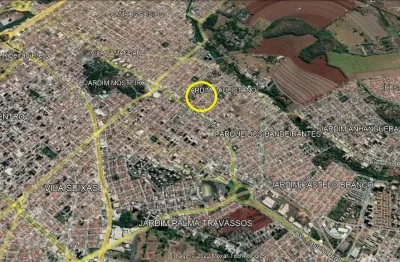 Excelente terreno para incorporação a venda no jardim paulistano em ribeirão preto-sp, com 2.350 m2 total, 40 m fachada, acesso para 2 ruas