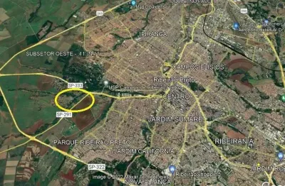 Excelente area para venda com 14.000 m2 em ribeirão preto-sp próxima a usp,  com 56 m de frente para pista
