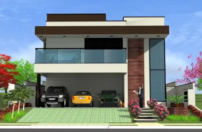 Maravilhoso sobrado novo altíssimo padrao para venda no alphaville 2, com 4 suites, varanda gourmet e piscina em 350 m2 construidos, projeto diferenci