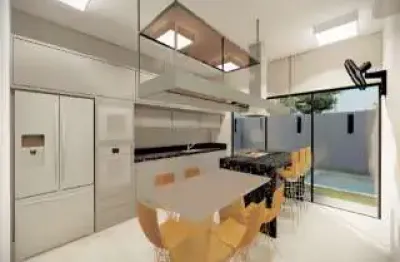 Casa nova para venda na vila do golfe, cond. buona vita ribeirão, 3 suites, varanda gourmet e piscina em 256 m2 de area total