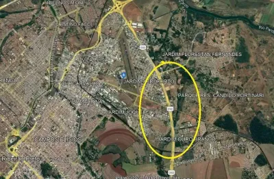 Excelente area comercial / industrial na rodovia anhanguera em ribeirao preto-sp, 3 min do aeroporto, com 31.000 m2 util, infraestrutura completa.