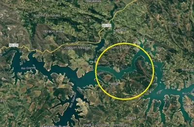 Excelente area para incorporação a venda ou parceria na região de capitolio-mg, com 300 hectares, excelente localização na represa, 3 km de margem