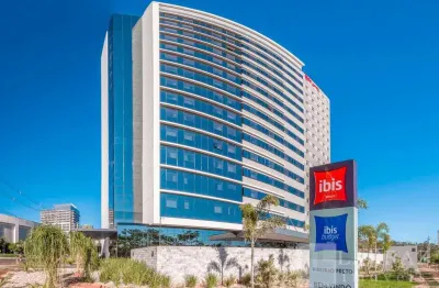 Apartamento no hotel ibis budget na charmosa vila do golfe, com 19 m2, hotel novo, excelente localização ao lado do shopping iguatemi, ótimo investime
