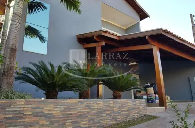 Maravilhoso sobrado para venda em bonfim paulista no condominio villa real, 3 dormitorios sendo 1 suite, varanda gourmet e piscina em 457 m2 de area