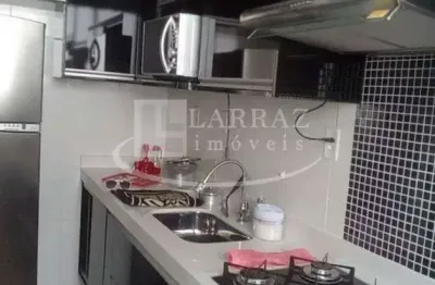 Excelente apartamento para venda no parque sao sebastiao, cond royal garden, ótimo acabamento, armarios, 2 dormitorios, 47 m2, portaria 24h, lazer