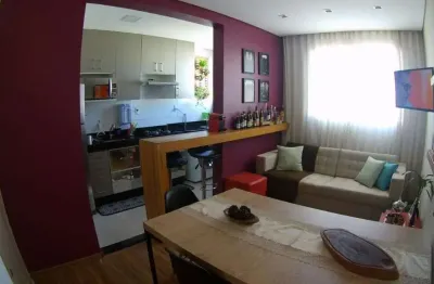 Lindo apartamento inteiro reformado no parque sao sebastiao no condominio royal garden com 2 dormitorios e 47 m2