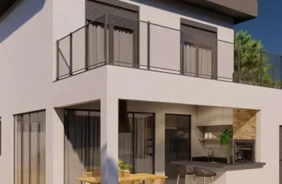Linda casa nova alto padrão para venda na vila do golfe, cond quinta dos ventos, 3 suites, varanda gourmet e piscina com hidromassagem, em 360m² de ar