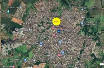 Excelente área para venda no centro de passos-mg, ideal para incorporação, área com 41.682 m2 na melhor localização de passos