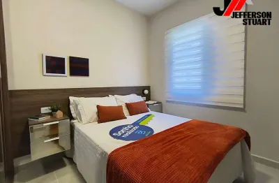 Apartamento 2 dormitórios novo! pronto para morar! entrada facilitada!