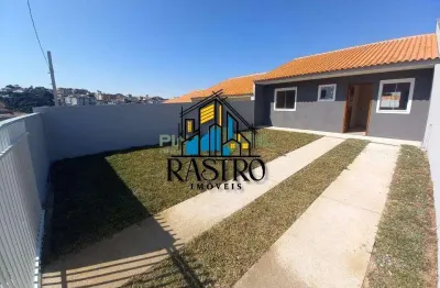 Casa para venda em colombo, campo pequeno, 3 dormitórios, 1 banheiro, 2 vagas