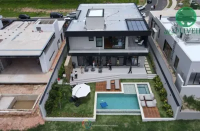 Sobrado com 4 suítes à venda, 480 m² por r$ 5.280.000 - parque villa dos pinheiros - indaiatuba/sp
