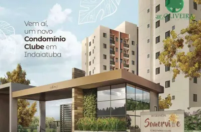 Apartamento com 2 dormitórios à venda, 49 m² por r$ 265.000,00 - jardim regina - indaiatuba/sp