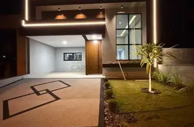 Imóvel de alto padrão em indaiatuba-sp: casa com 3 suítes, 3 vagas de garagem e 140m² de área no loteamento park gran reserve