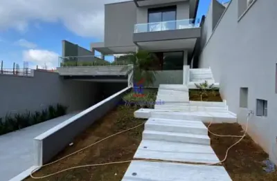 Casa sobrado 4 suítes em residencial real park  -  arujá
