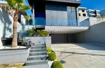 Casa sobrado 4 suítes em residencial real park  -  arujá