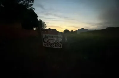 Terreno à venda na rua serafim pedro gali, 1261, centro, rosana por r$ 150.000