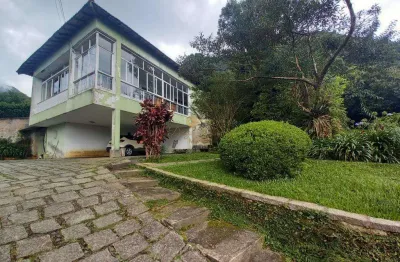 Casa para venda em teresópolis, cascata dos amores, 4 dormitórios, 1 suíte, 2 banheiros, 5 vagas