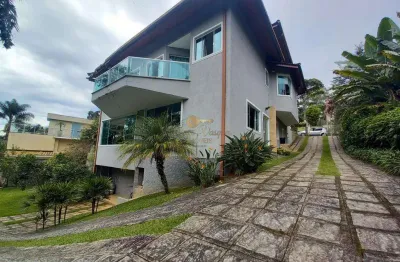 Casa em condomínio para venda em teresópolis, quebra frascos, 5 dormitórios, 4 suítes, 5 banheiros, 4 vagas