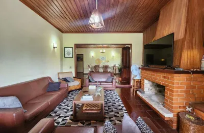Casa para venda em teresópolis, quinta da barra, 4 dormitórios, 1 suíte, 4 banheiros, 3 vagas