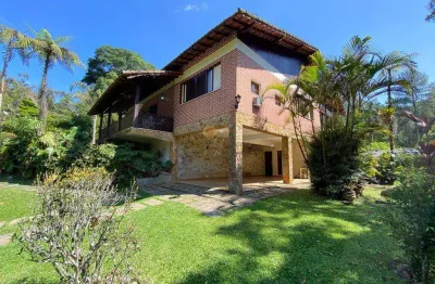 Casa para venda em teresópolis, granja guarani, 6 dormitórios, 1 suíte, 4 banheiros, 4 vagas