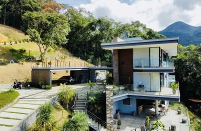 Casa em condomínio para venda em teresópolis, quebra frascos, 6 dormitórios, 6 suítes, 8 banheiros, 3 vagas