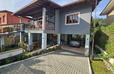 Casa em condomínio para venda em teresópolis, posse, 4 dormitórios, 2 suítes, 3 banheiros, 3 vagas