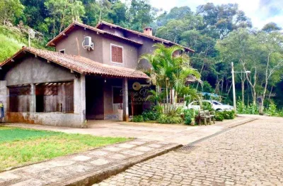 Casa para venda em teresópolis, parque do imbui, 6 dormitórios, 1 suíte, 4 banheiros, 5 vagas