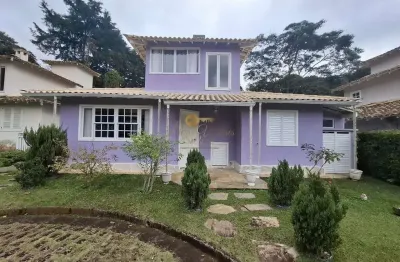 Casa em condomínio para venda em teresópolis, green valley, 3 dormitórios, 2 suítes, 4 banheiros, 1 vaga