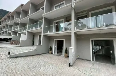Casa em condomínio para venda em petrópolis, quarteirão brasileiro, 3 dormitórios, 1 suíte, 3 banheiros, 1 vaga