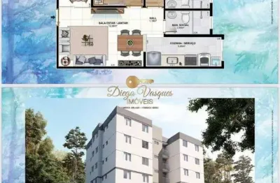 Apartamento para venda em petrópolis, bingen, 2 dormitórios, 1 suíte, 1 banheiro, 1 vaga