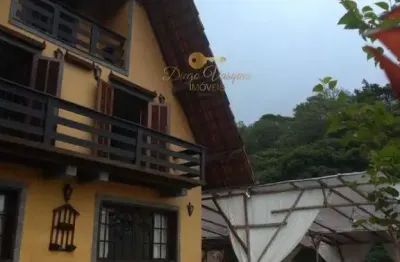 Casa para venda em teresópolis, granja guarani, 4 dormitórios, 1 suíte, 4 banheiros, 4 vagas