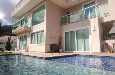 Casa em condomínio para venda em teresópolis, prata, 5 dormitórios, 5 suítes, 6 banheiros, 6 vagas