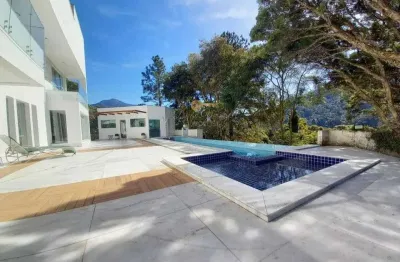 Casa em condomínio para venda em teresópolis, carlos guinle, 4 dormitórios, 4 suítes, 6 banheiros, 8 vagas