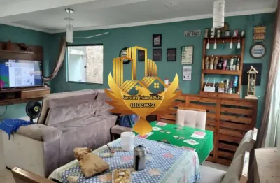 Casa à venda em taubaté-sp, bairro cecap: 2 quartos, 1 suíte, 1 sala, 2 banheiros, 2 vagas de garagem, 120m² de área. venha conferir!