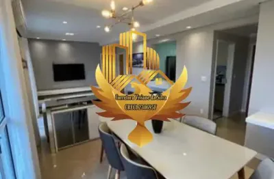 Apartamento à venda no Centro de Taubaté-SP: 3 quartos, 1 suíte, 1 sala, 3 banheiros, 2 vagas de garagem, 104m² de área.