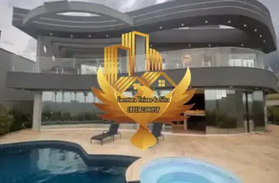 Casa de alto padrão no condomínio residencial ecopark bourbon em caçapava-sp: 4 quartos, 2 salas, 5 banheiros, 5 vagas!