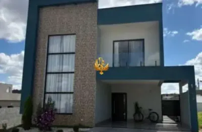 Casa em condomínio de luxo no vale dos cristais em taubaté-sp: 3 quartos, 2 suítes, 2 salas, 4 banheiros, 4 vagas, 236m².