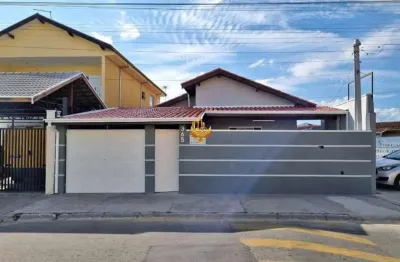 Casa à venda em tremembé-sp: 3 quartos, 1 suíte, 2 banheiros, 138m², no loteamento parque das fontes.