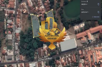 Terreno à venda em pindamonhangaba-sp, bairro crispim, com 6.866,00 m² de área total.