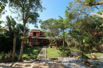 Casa à venda estilo chácara com 5 dormitórios e 116 m² no alto da rasa/búzios