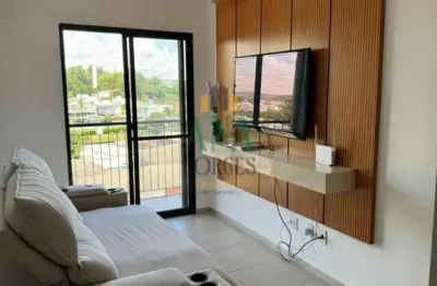Lindo apartamento com 54m, 9° andar  todo modulado no condomínio torres de málaga