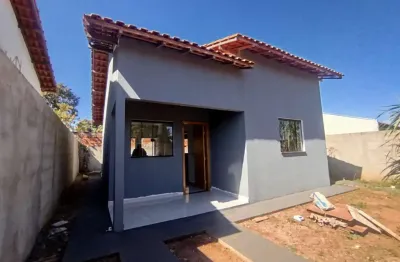 Casas 2 quartos para venda em várzea grande, são simão, 2 dormitórios, 1 banheiro, 1 vaga