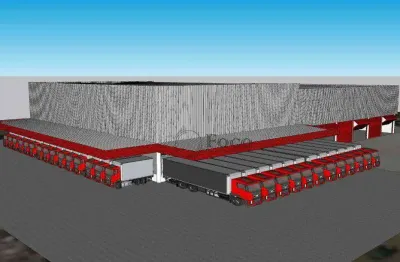 Galpão para alugar, 2350 m² por r$ 65.800,00/mês - cinco - contagem/mg