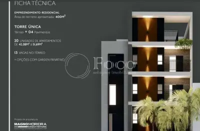 Apartamento à venda, 44 m² por r$ 355.000,00 - (zona norte) barro branco - são paulo/sp