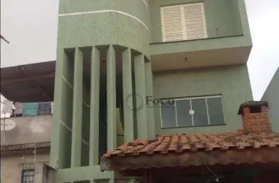 Sobrado com 3 dormitórios à venda, 350 m² por r$ 850.000,00 - parque continental ii - guarulhos/sp
