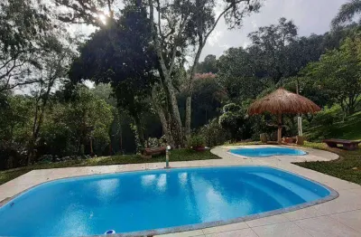 Chácara com 3 dormitórios à venda, 2000 m² por r$ 640.000,00 - recento no céu - santa isabel/sp