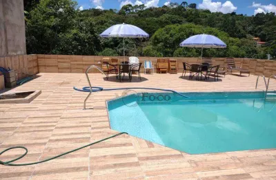 Chácara com 3 dormitórios à venda, 1200 m² por r$ 690.000,00 - vila pedra vermelha - mairiporã/sp